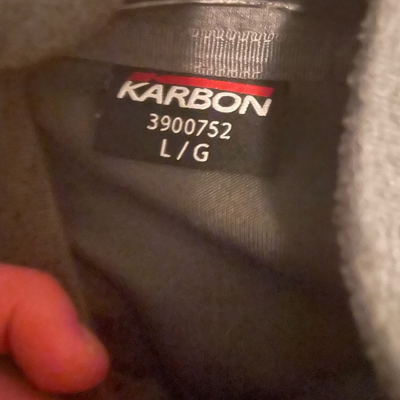 Karbon zip up sweater large - Picture 3 of 4